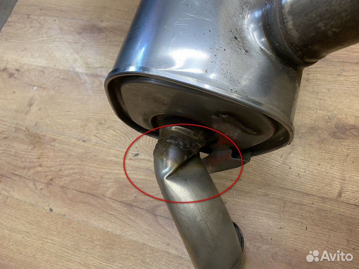 Задняя часть глушителя Bmw 3 серия G20 Пробег 19 т