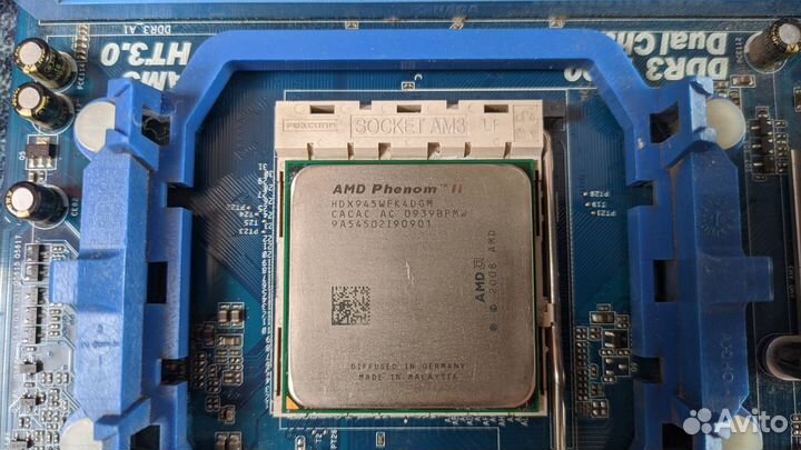 Комплект AMD Phenom II 945 + мат. плата AM3