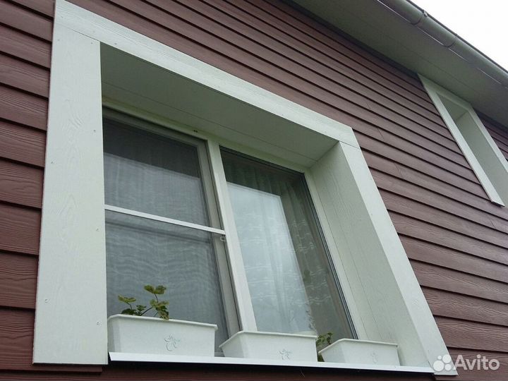 Окно пластиковое с обналичкой