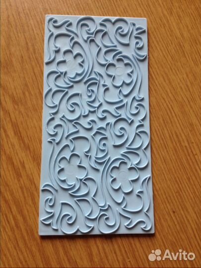 Тиснение для мастики