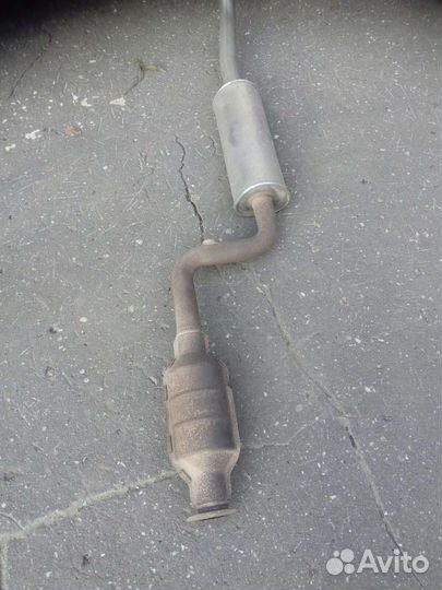 Катализатор, резонатор на Chevrolet Niva