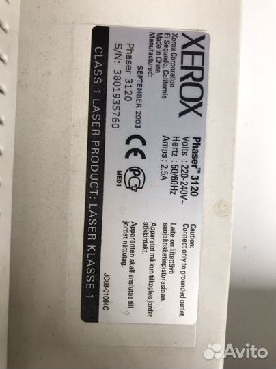 Принтер xerox phaser 3120