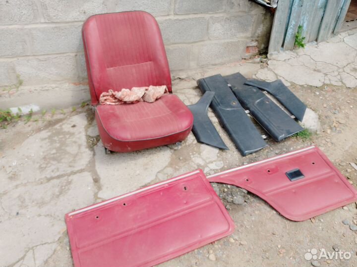 Передние седушки на москвич 2140