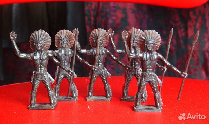 Индейцы / Солдатики пластиковые