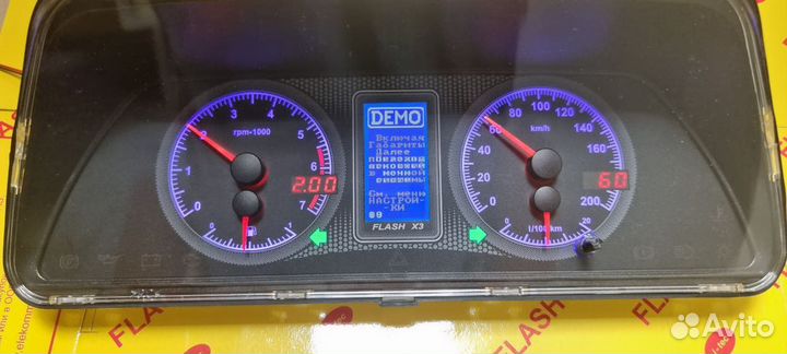 Комбинация приборов Flash X3