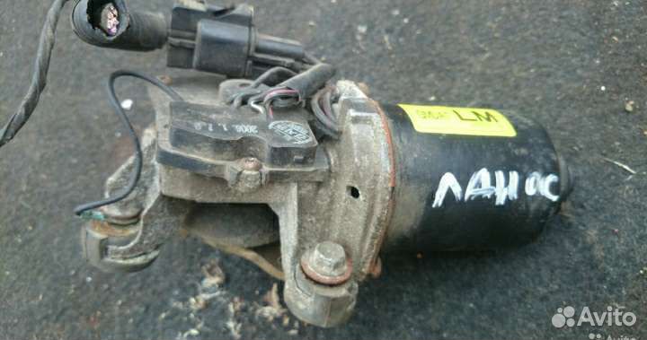 Моторчик трапеции стеклоочистителей Шевроле Ланос