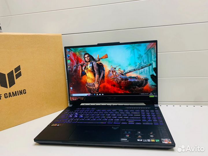 Новый Мощный Игровой Ноутбук Asus Gaming 16 ядер