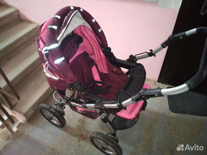 Коляска 2 в 1 бу