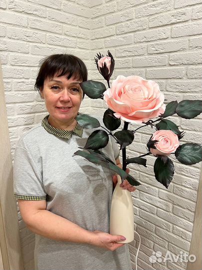 Светильник цветы