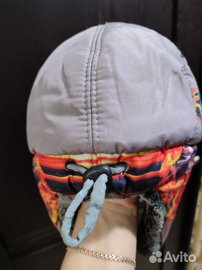 Шапка зимняя для мальчика 2-5 лет