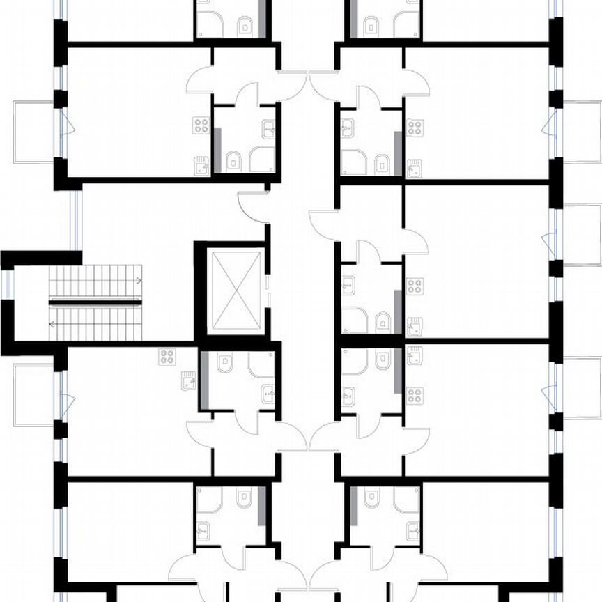 1-к. квартира, 34,5 м², 3/3 эт.