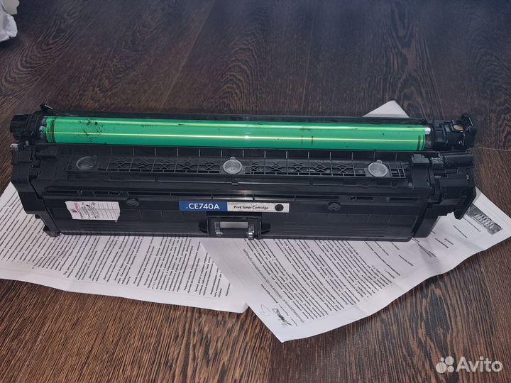 Картридж HP CE740A Черный