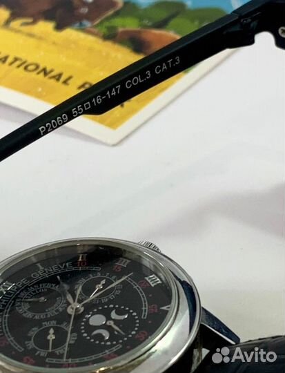 Солнцезащитные очки porsche матовые полароид