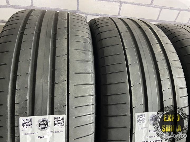 Pirelli P Zero PZ4 275/40 R21 и 315/35 R21 107Y