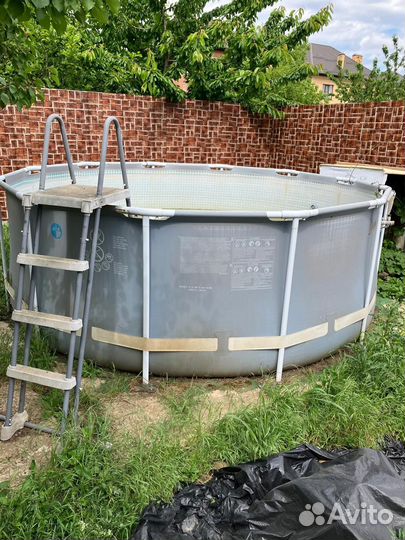 Каркасный бассейн бу