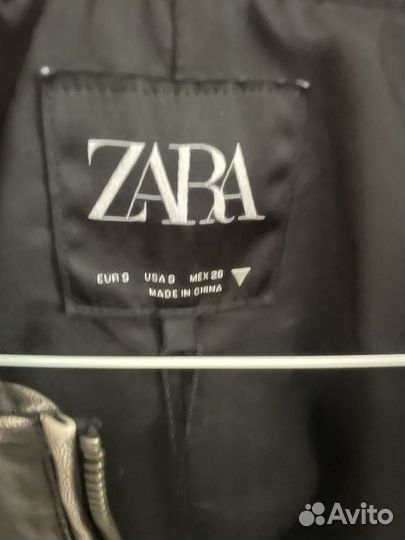 Куртка бомбер zara женский