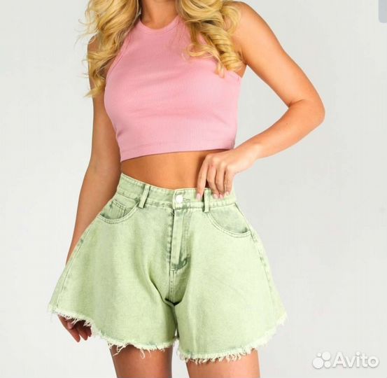 Шорты джинсовые летние