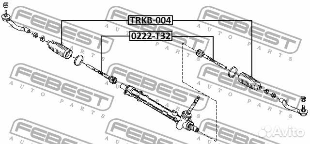 Тяга рулевая