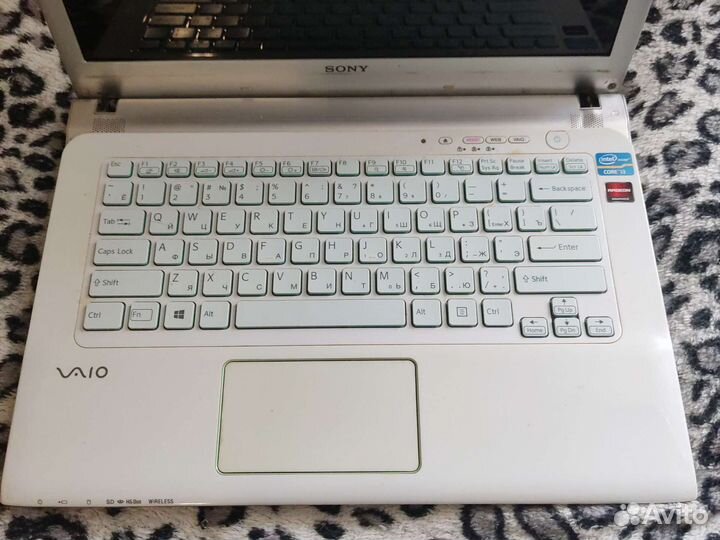 Ноутбук sony