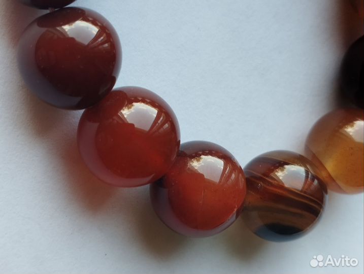 Браслет из сердолика