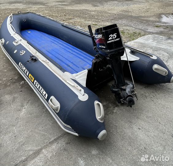 Solar 420 strela и Водомет Mercury jet drive 25
