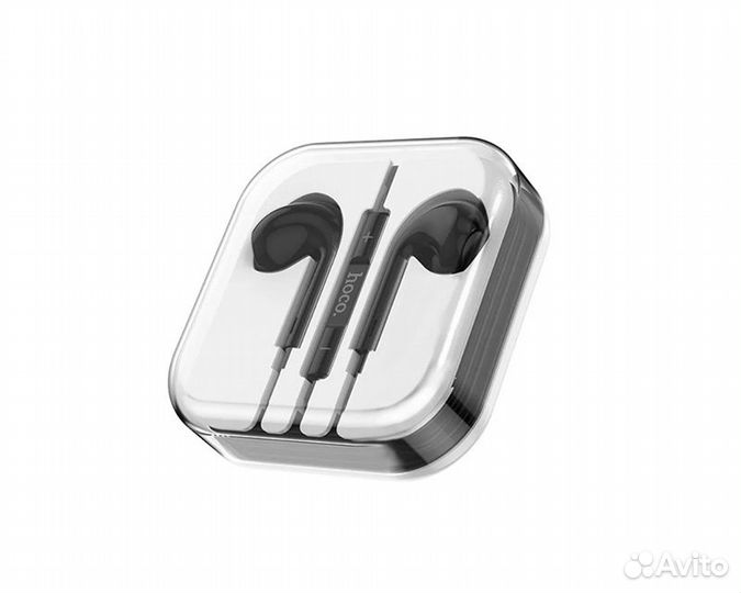 Гарнитура 3,5 mm Hoco M101, черный