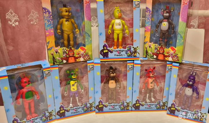 Аниматроники 5 ночей фреди в ассортименте