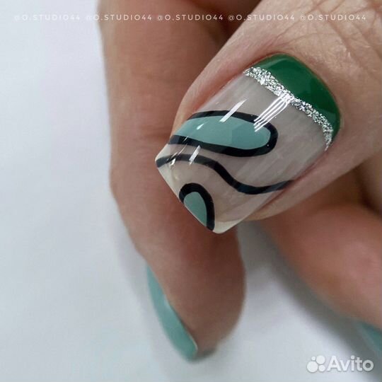 Маникюр, наращивание / Есть окошки