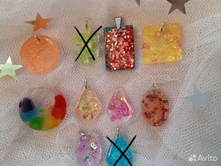 Украшения из эпоксидной смолы