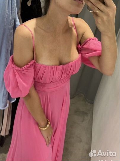 I am studio платье M шелк