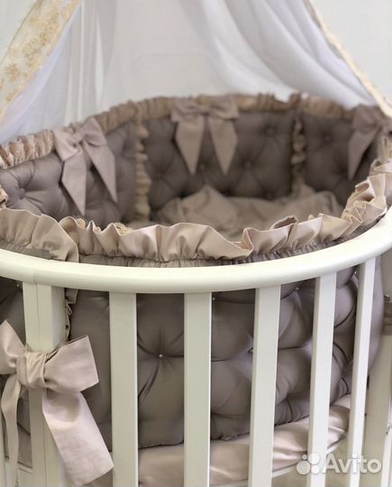 Бортики в кроватку