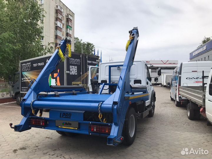 Портальный погрузчик бункеровоз на базе газон Next