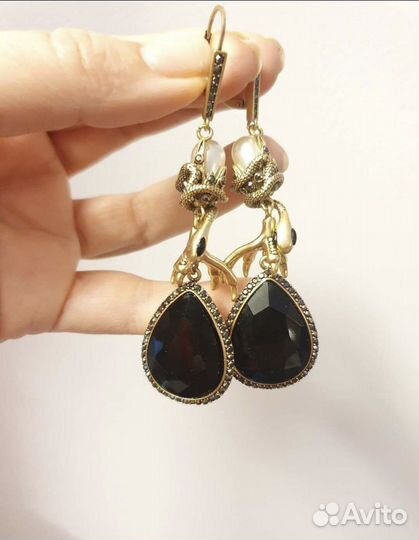 Alexander McQueen серьги