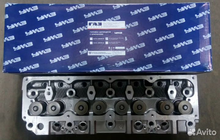 Головка блока цилиндров умз 4216 в сборе UMZ Голов