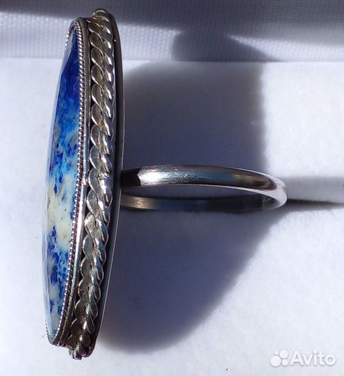 Кольцо с лазуритом СССР