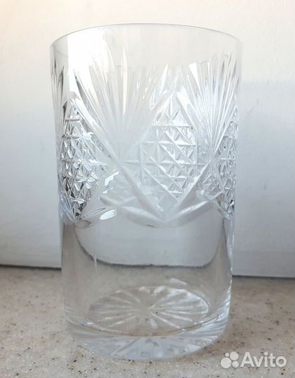 Хрустальный стакан для советского подстаканника