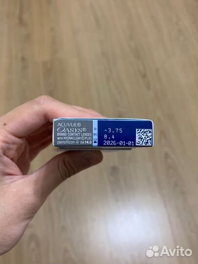 Контактные линзы acuvue oasys