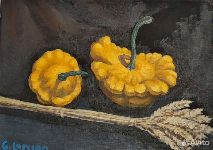 Натюрморт Патиссоны