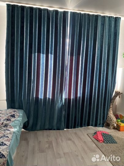 Шторы портьерные 260 см блэкаут 2шт