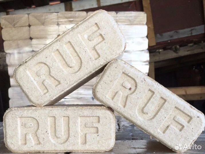 Брикеты топливные Береза Щепа, 1 поддон