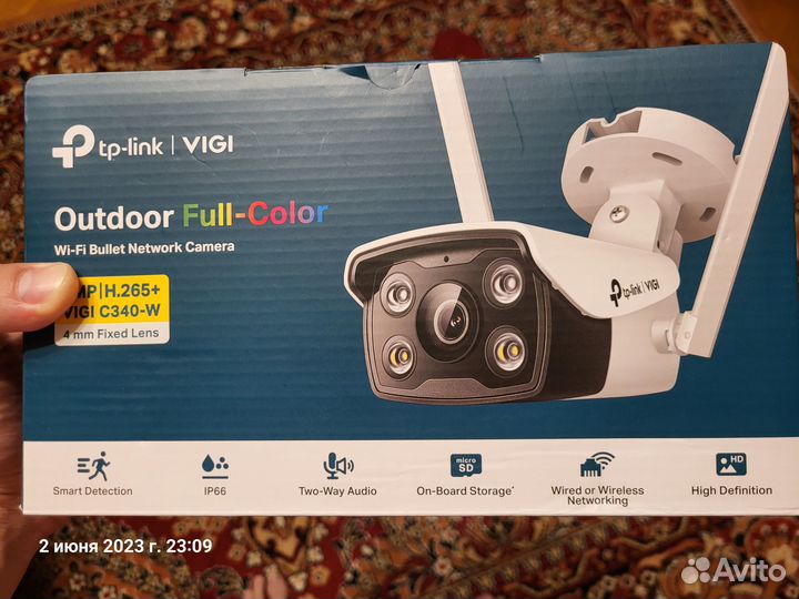 Уличная камера с Wi-Fi TP-Link vigi C340-W (4mm)