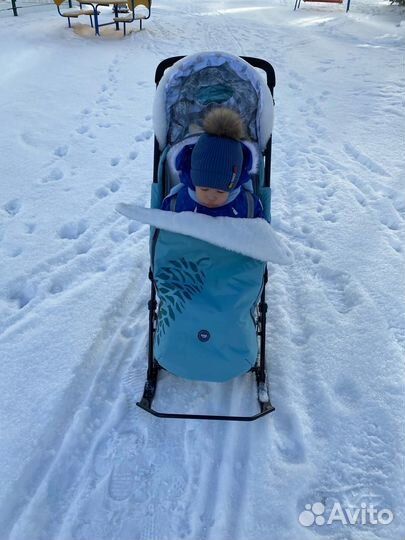 Санки-коляска 