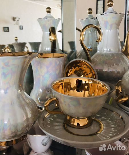 Сервиз кофейный Городница Вербилки 17 предметов