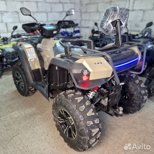 Квадроцикл Linhai-Yamaha M550L Коричневый