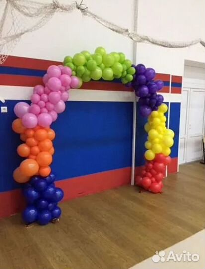 Арки и гирлянды на открытие магазина