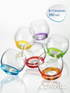 Crystalex Стаканы Crazy Bohemia 390 мл 6 шт