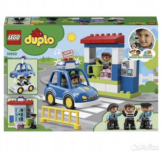 Lego duplo полицейский участок