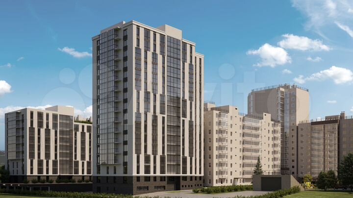 1-к. квартира, 46,7 м², 5/15 эт.