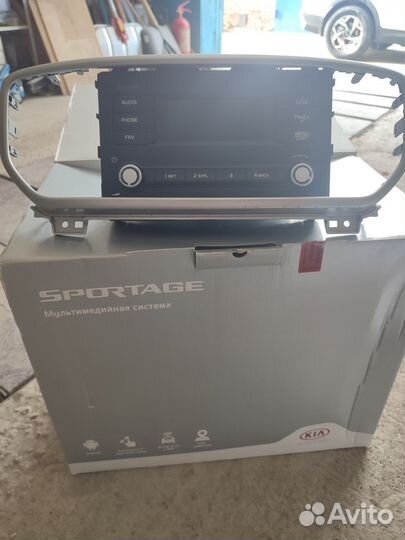 Магнитола с рамкой на кия спортейдж 4