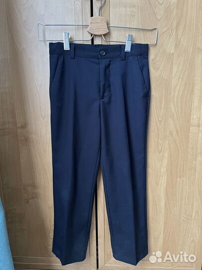 Школьный костюм для мальчика 128 темно-синий